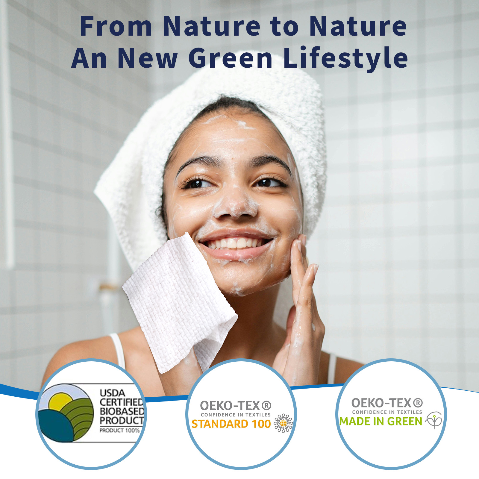 Face Towels 75 Counts